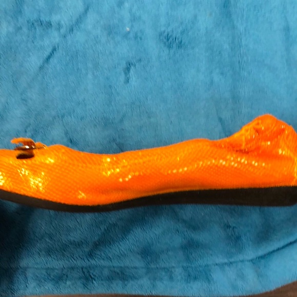 ANYI LU HARMONY Leather Peep-toe Ballet - Picture 8 of 14